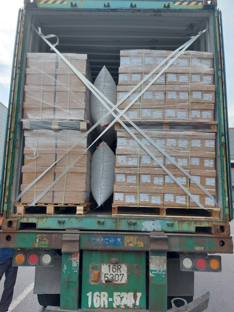 túi khí chèn hàng container Super Bag