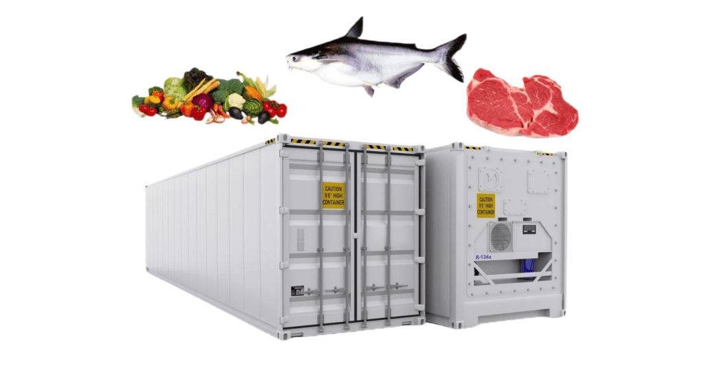 gói dịch vụ vận chuyển container lạnh tuyến bắc nam giá rẻ